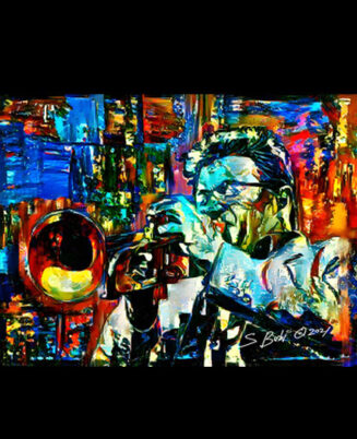 Abstract Jazz Horns